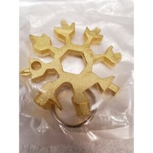 Gold tool key chain 81824